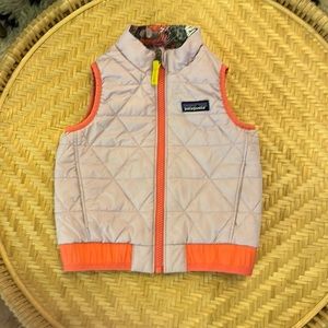 Patagonia kids vest. Reversible.